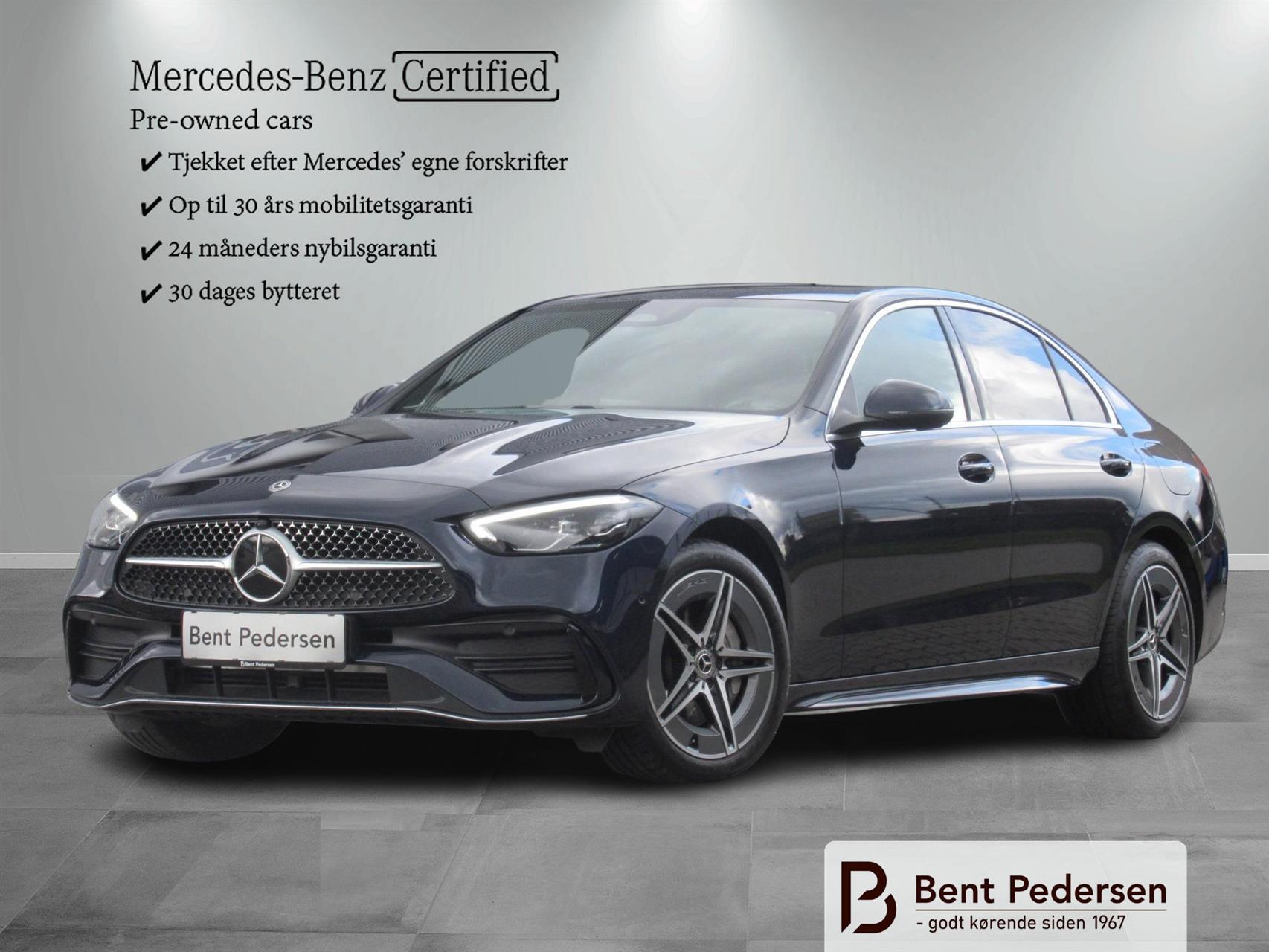 Billede af Mercedes-Benz C300 e 2,0 Plugin-hybrid AMG Line 9G-Tronic 320HK Aut.