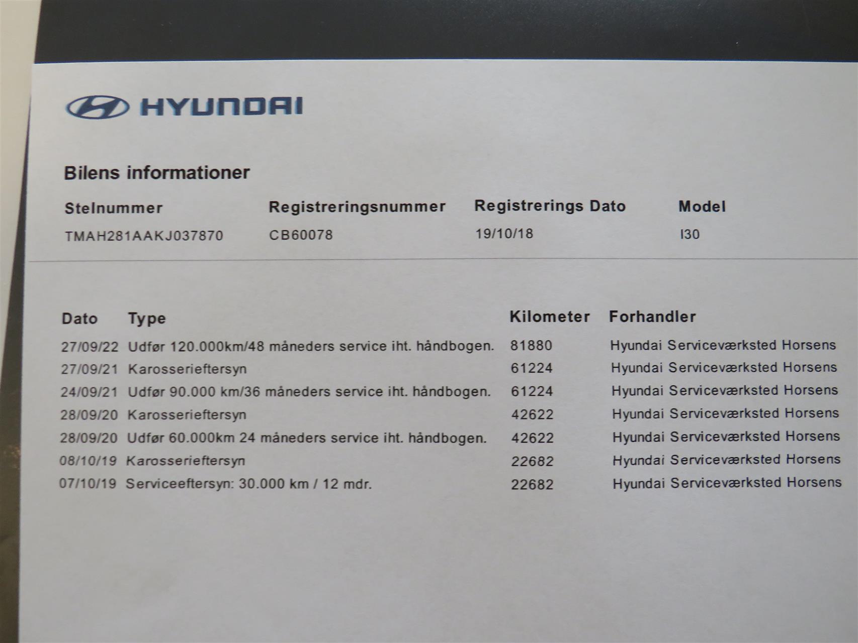 Billede af Hyundai i30 Cw 1,6 CRDi Life Komfort 115HK Stc 6g