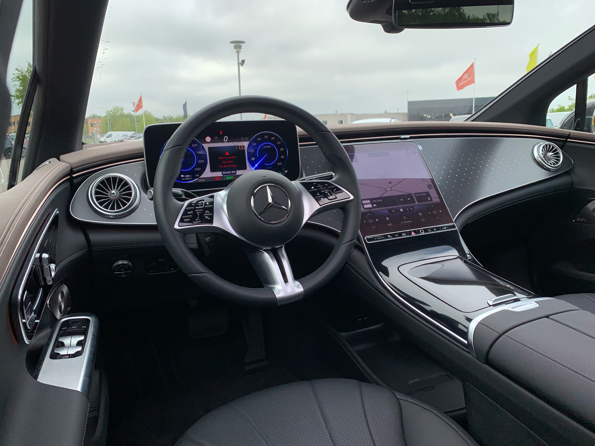Billede af Mercedes-Benz EQE 350+ EL Electric Art 292HK Trinl. Gear