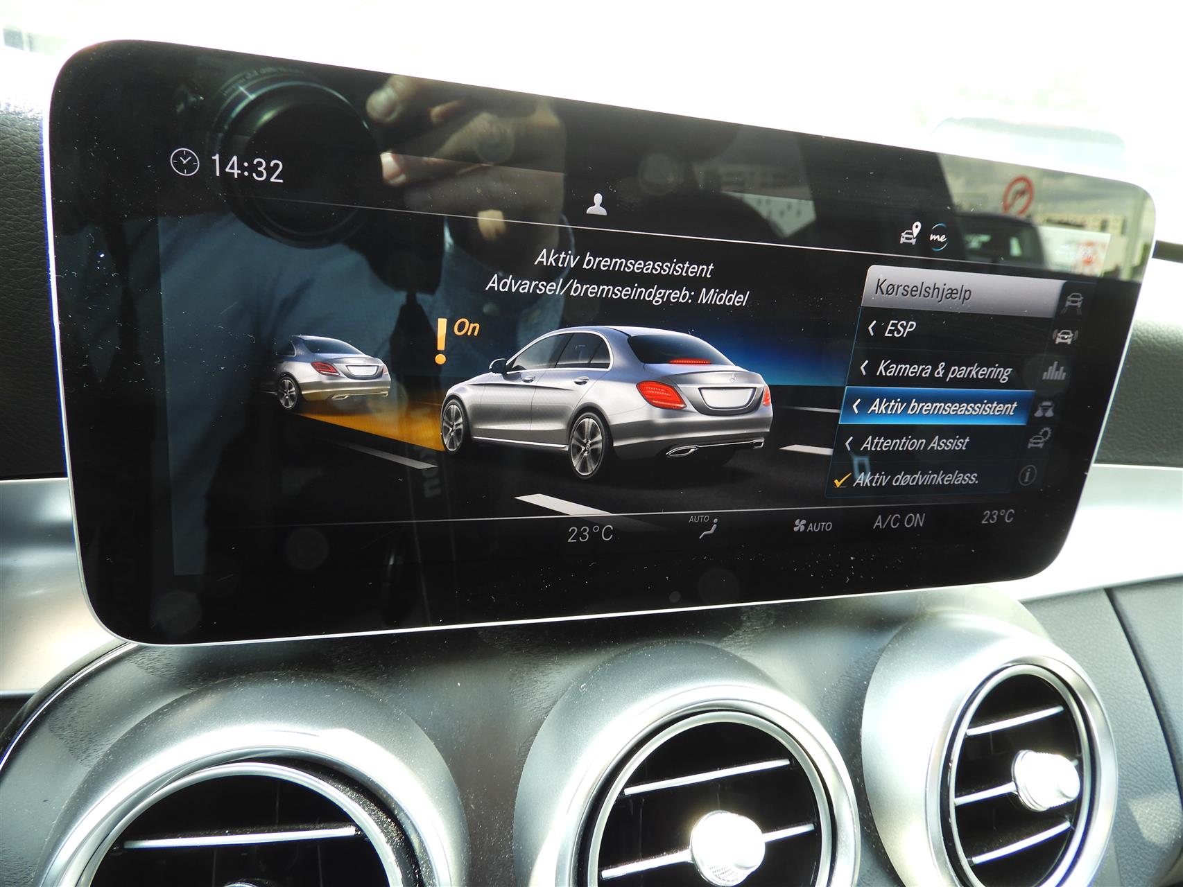 Billede af Mercedes-Benz C220 d 2,0 CDI Progressive 9G-Tronic 194HK Aut.