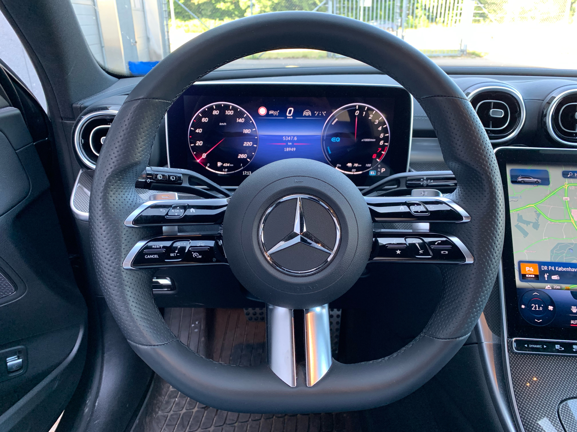 Billede af Mercedes-Benz C300 e T 2,0 Plugin-hybrid AMG Line 9G-Tronic 320HK Stc Aut.