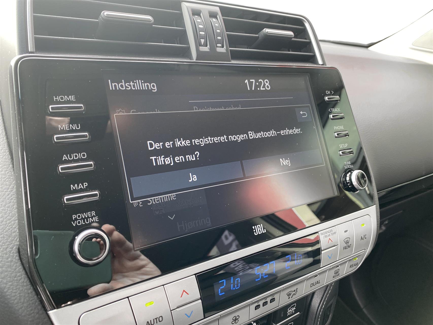 Billede af Toyota Landcruiser 5 pers. 2,8 D-4D T4 4WD 204HK 5d 6g Aut.