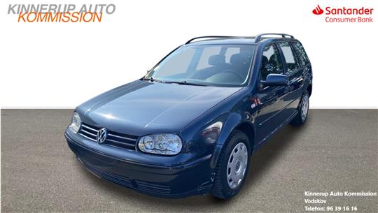 VW Golf Variant 2,0 DK 115HK Stc