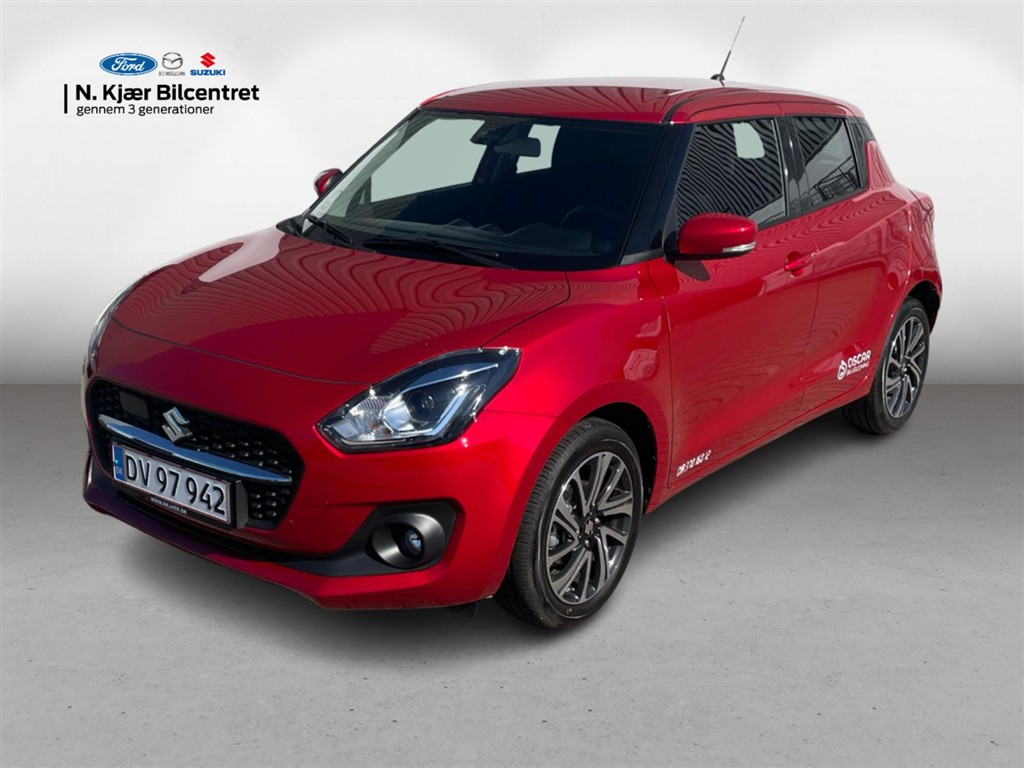 Suzuki Swift 1,2 Dualjet Mild hybrid Exclusive AEB CVT 83HK 5d Trinl. Gear