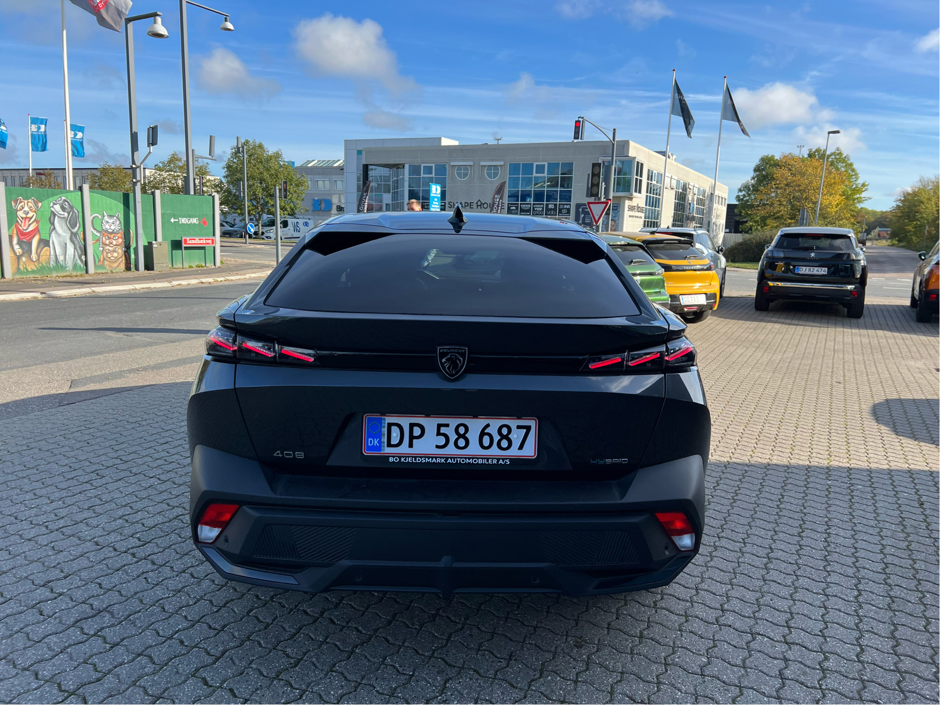 Billede af Peugeot 408 1,6 Plugin-hybrid GT EAT8 225HK 5d 8g Aut.